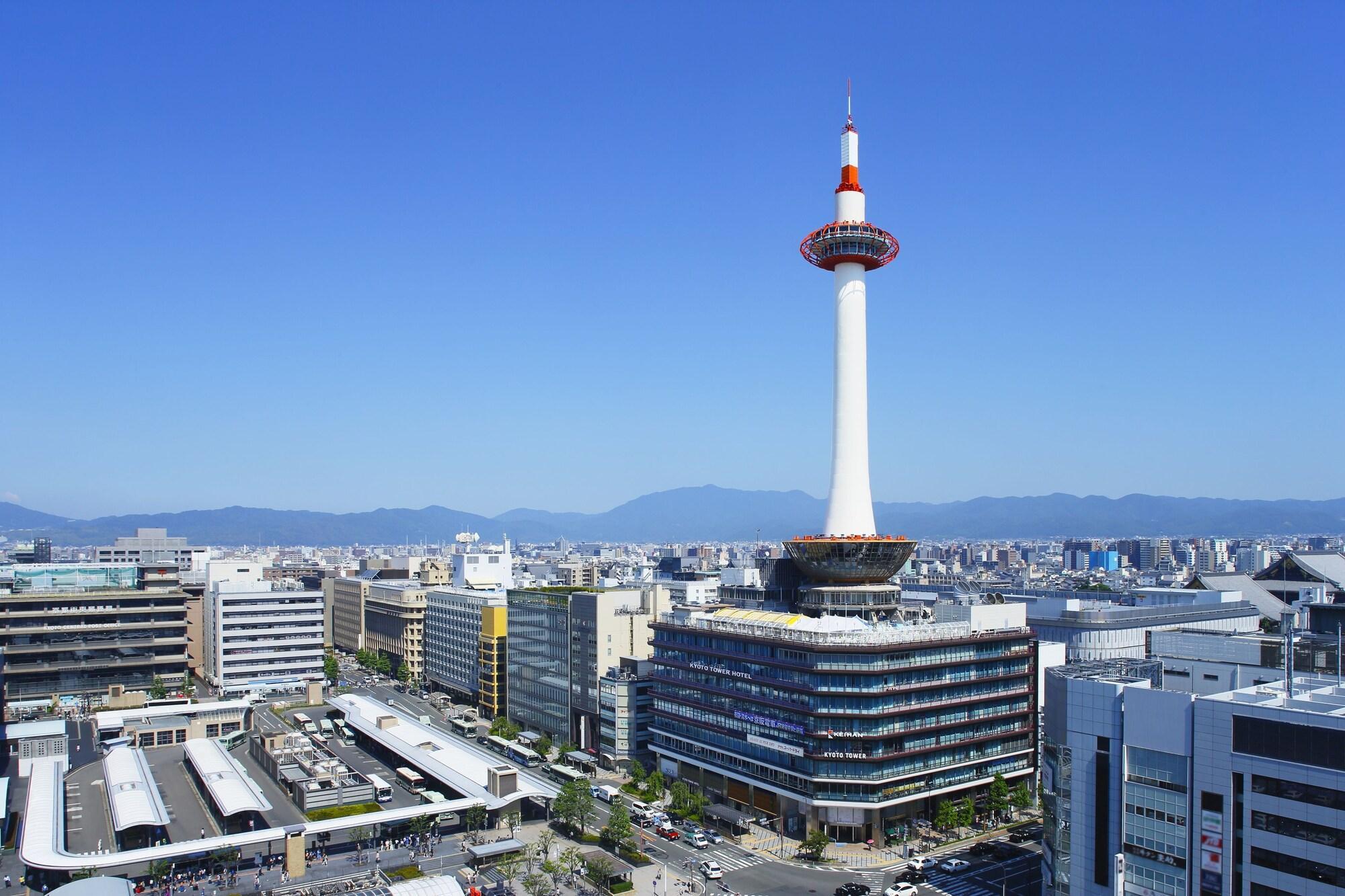 Kyoto Tower Hotel Zewnętrze zdjęcie